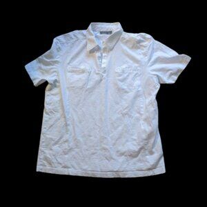 --- MEXX Men's Polo White Shirt Size Large